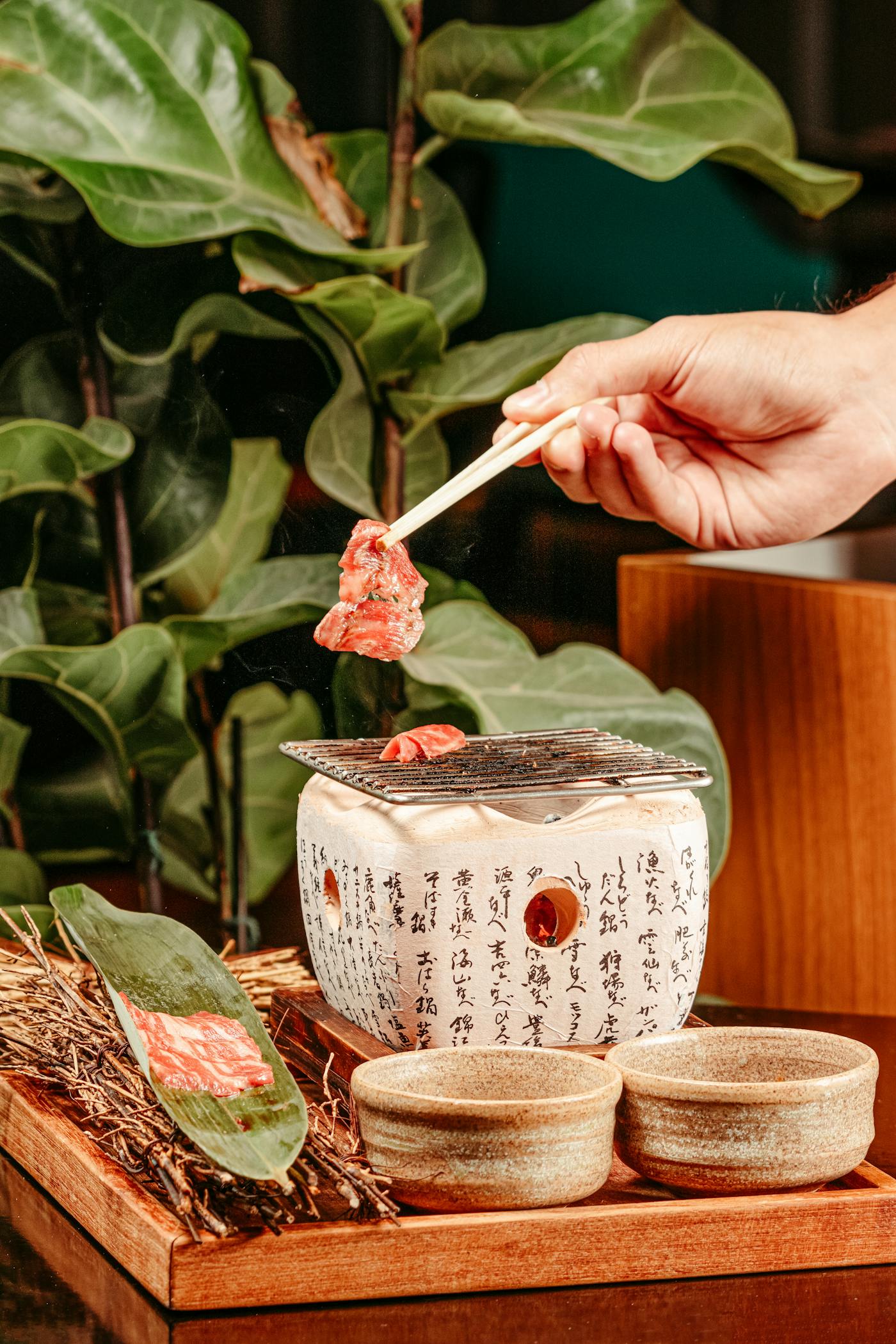 七輪炭火焼き